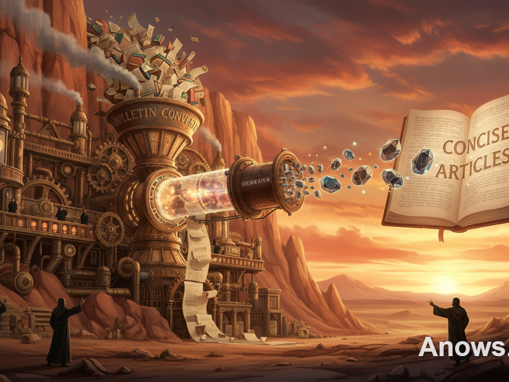 محول نشرات للمقالات الموجزة