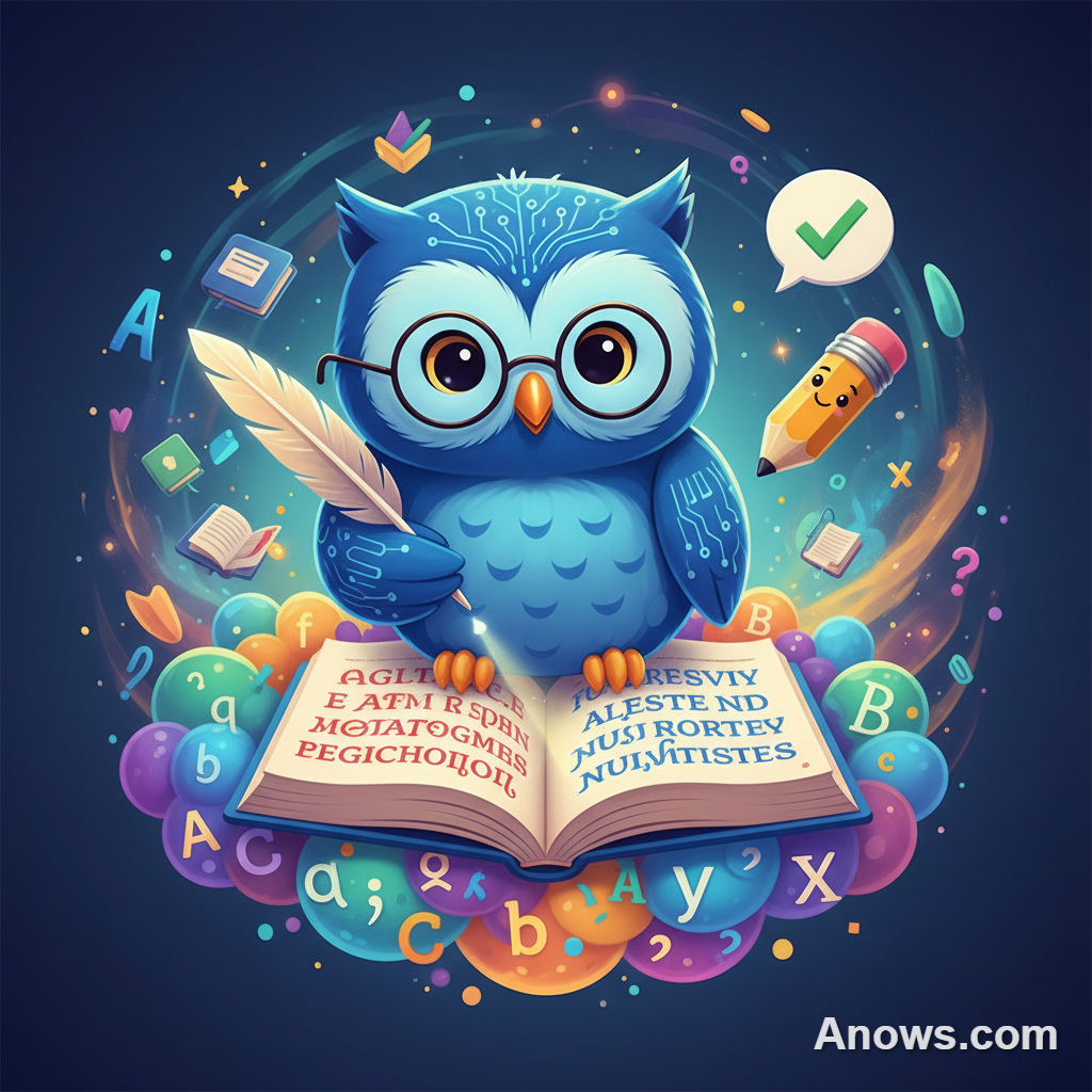 مدقق إملائي ونحوي مدعوم بالذكاء الاصطناعي